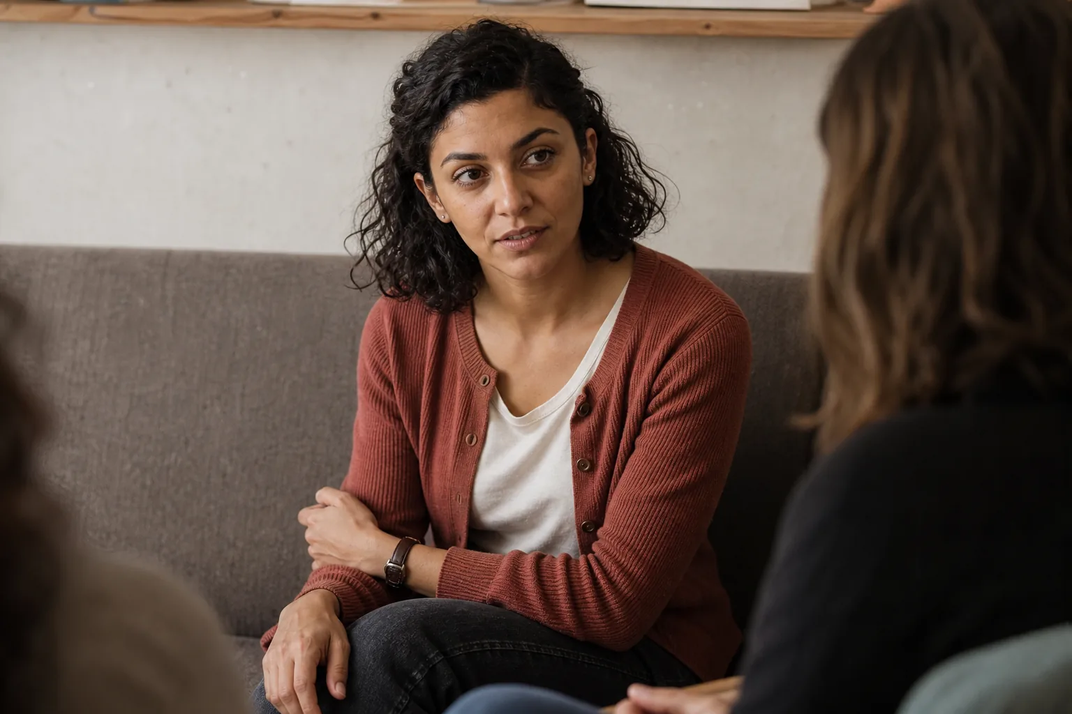 Sarah, an early-stage founder, in conversation.