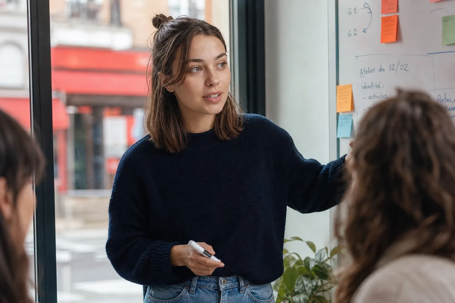 Emma, a student entrepreneur.